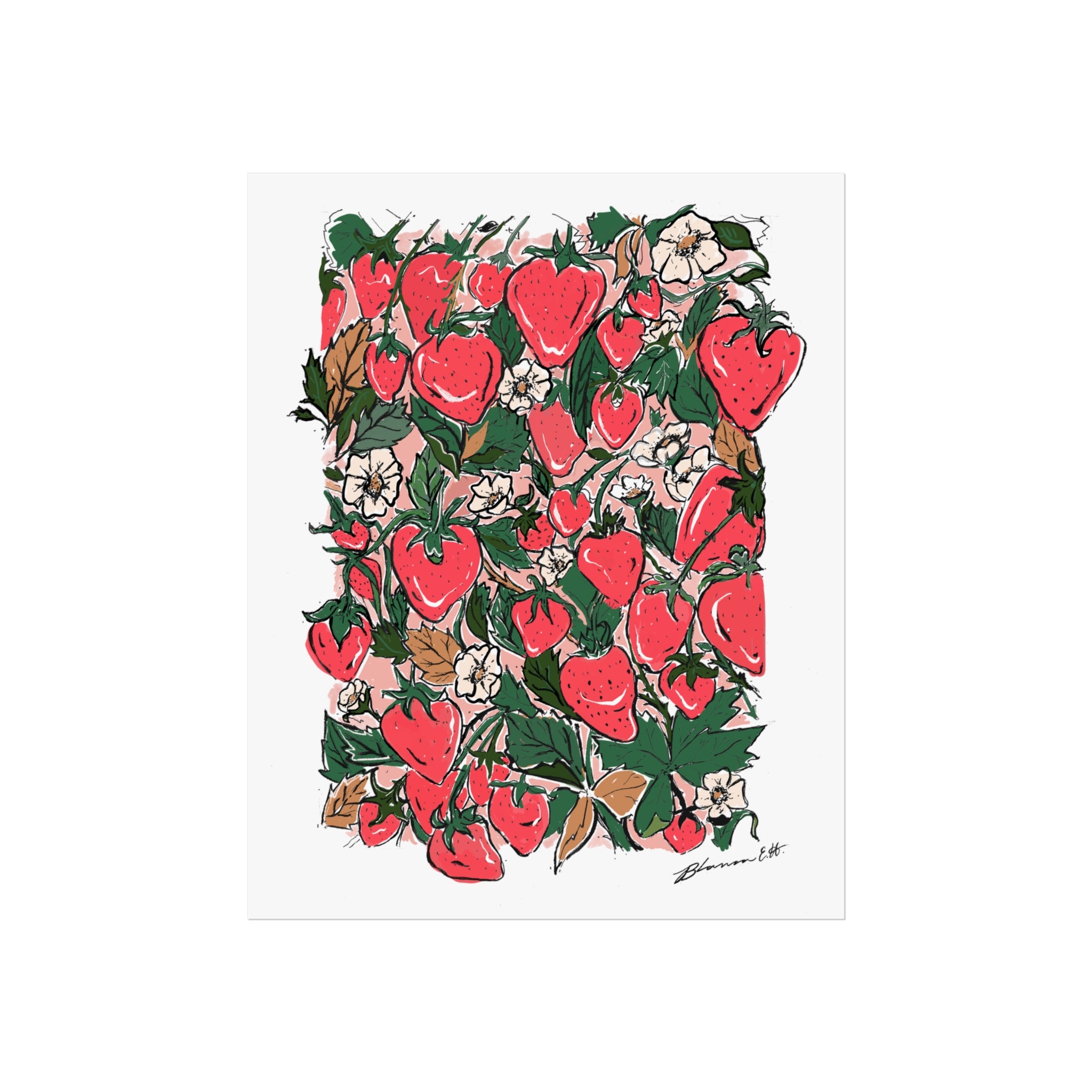 Strawberry Fields Forever Fine Art Print Poster