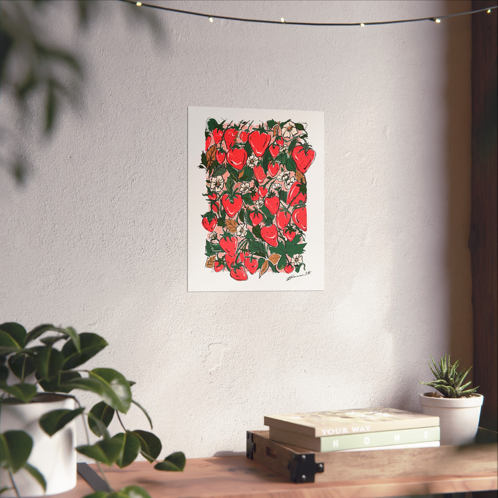 Strawberry Fields Forever Fine Art Print Poster