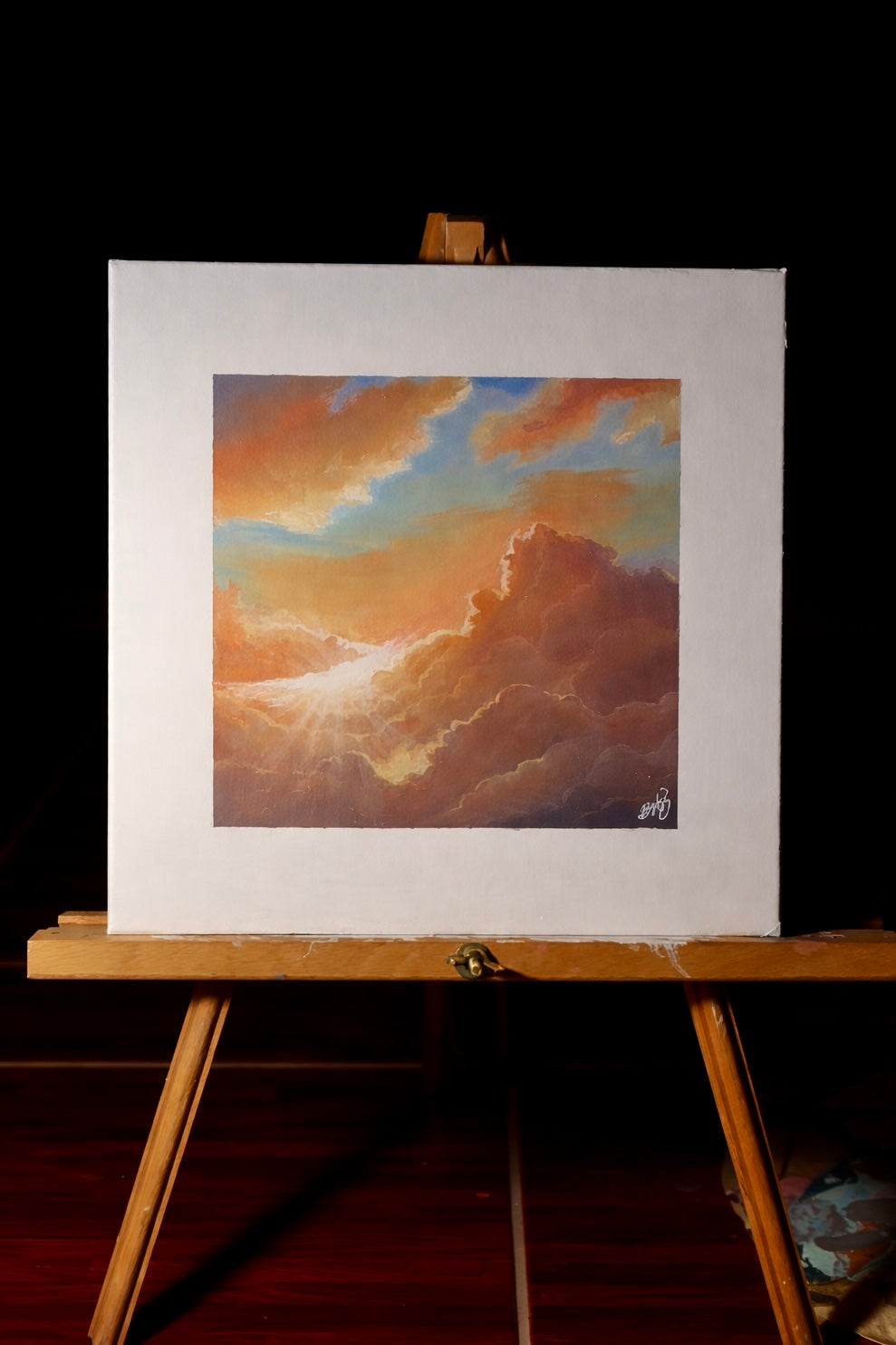 "A Walk In The Clouds" Original Painting